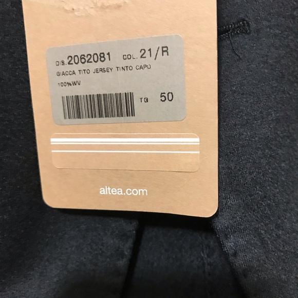 Altea Milano Italian luxury wool flannel sport coat, blazer 50/40US NWT$1595 - Picture 3 of 12